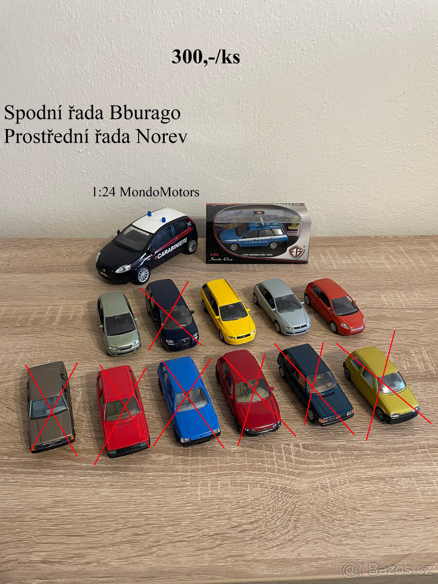 Modely FIAT 1:43 - 3