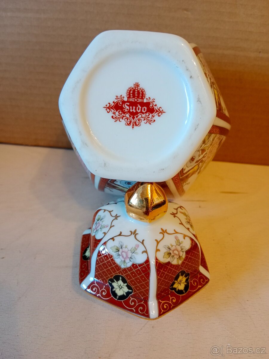 Váza šestiboká, značená - 3