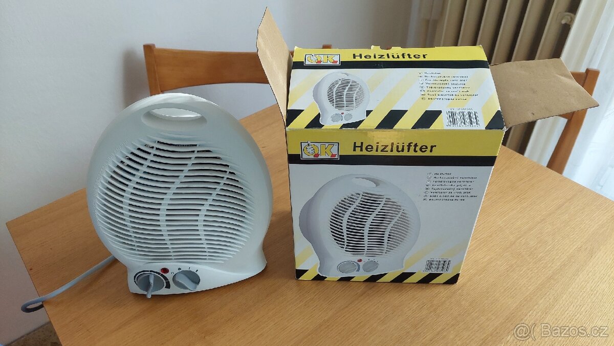 Spirálový teplovzdušní ventilátor vzduchu - 3