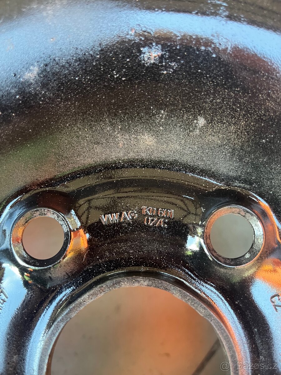 Plechové disky VW 6Jx15 5x112 ET 47 - 3