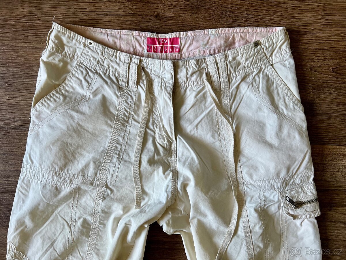 Cargo letní kalhoty dámské vel.38 - 3