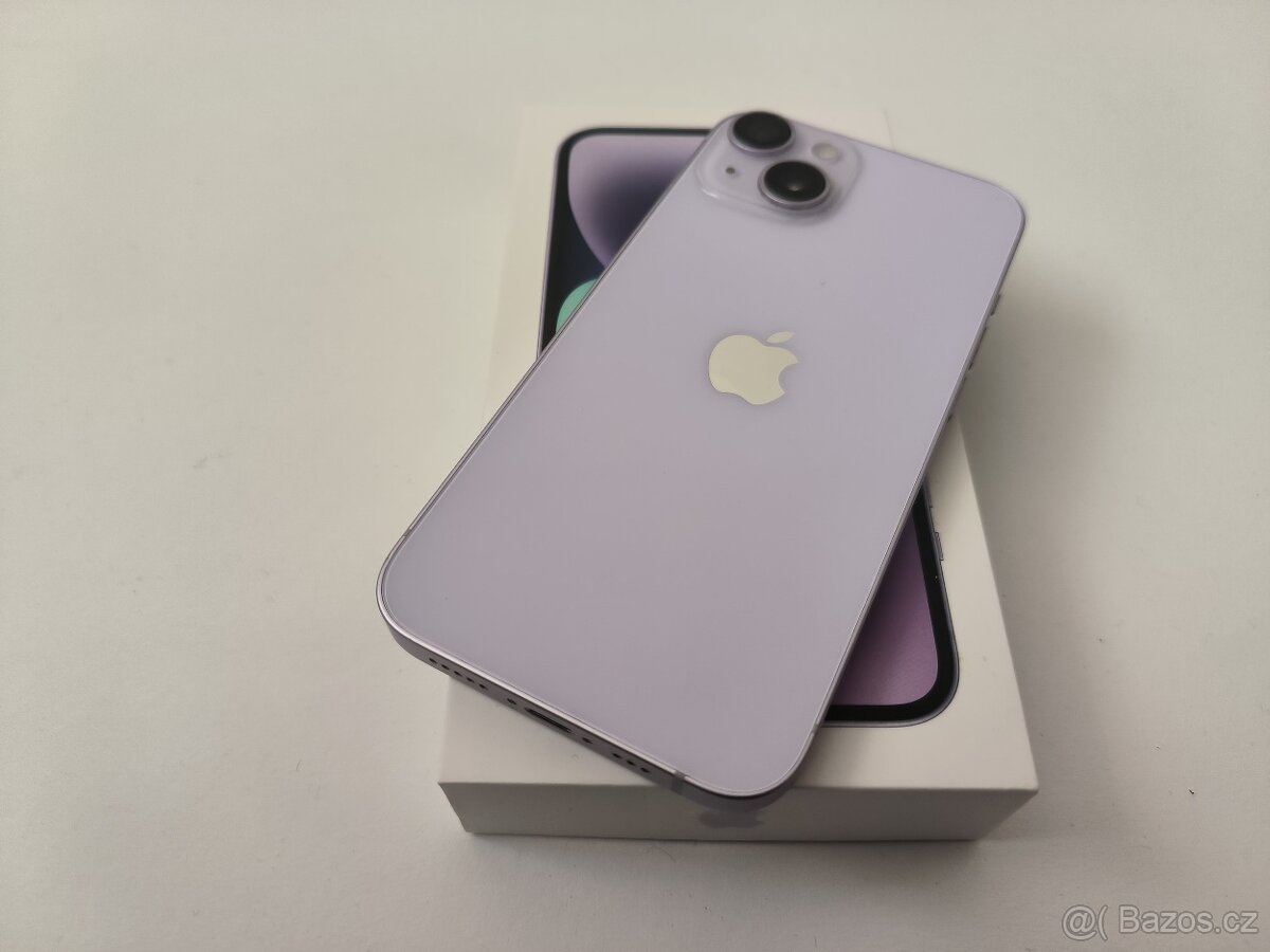 apple iphone 14 Plus 128gb Purple / Batéria 88% - 3