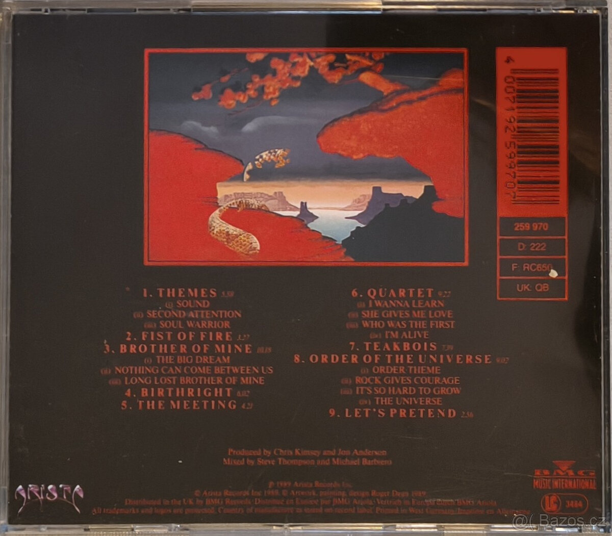 CD Anderson, Bruford, Wakeman, Howe ( Yes ) - 3