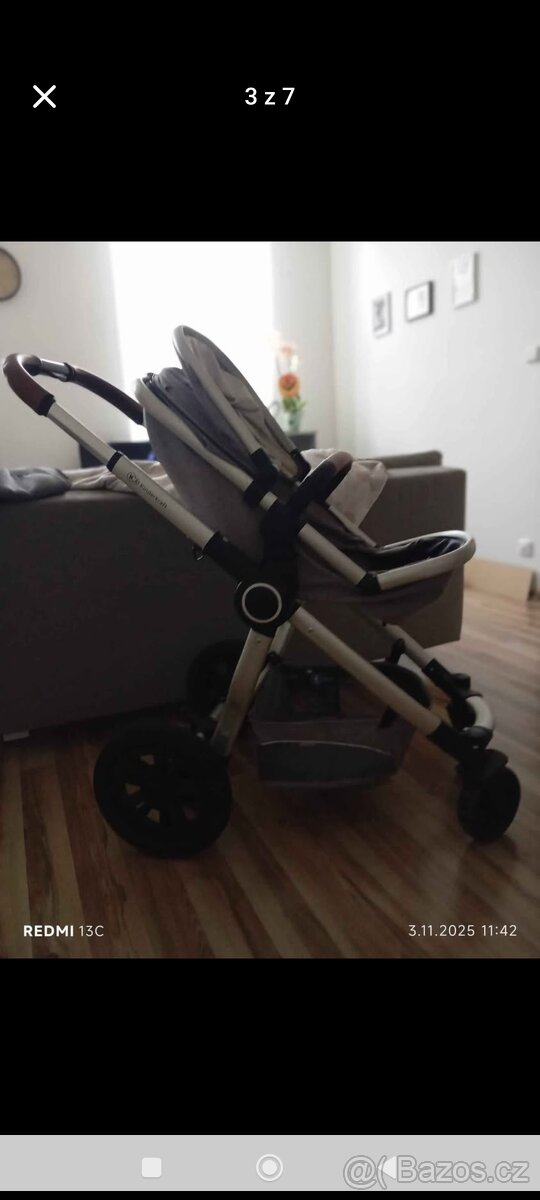 Kočárek kombinace 3v1 Kindercraft - 3
