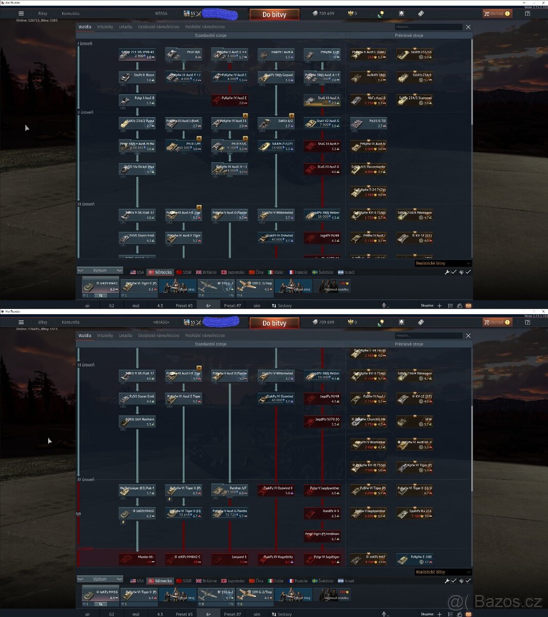 War Thunder účet - 3