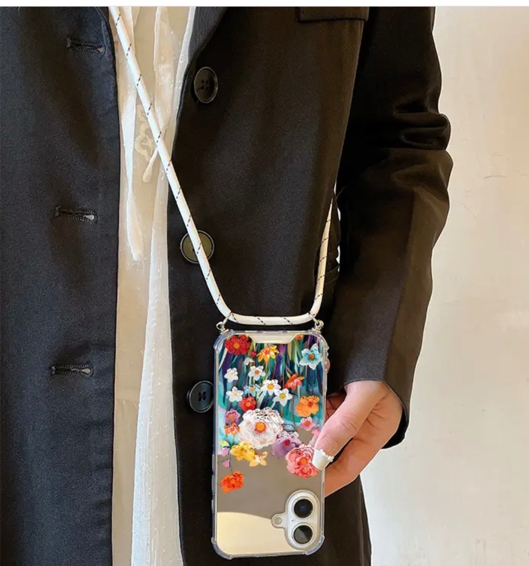 Zcela nový kryt na iPhone 16 Plus se šňůrkou - 3