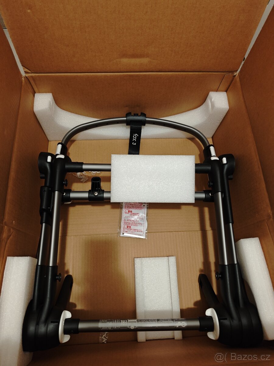 Bugaboo Fox 3 – nový nepoužitý podvozek (Graphite) - 3