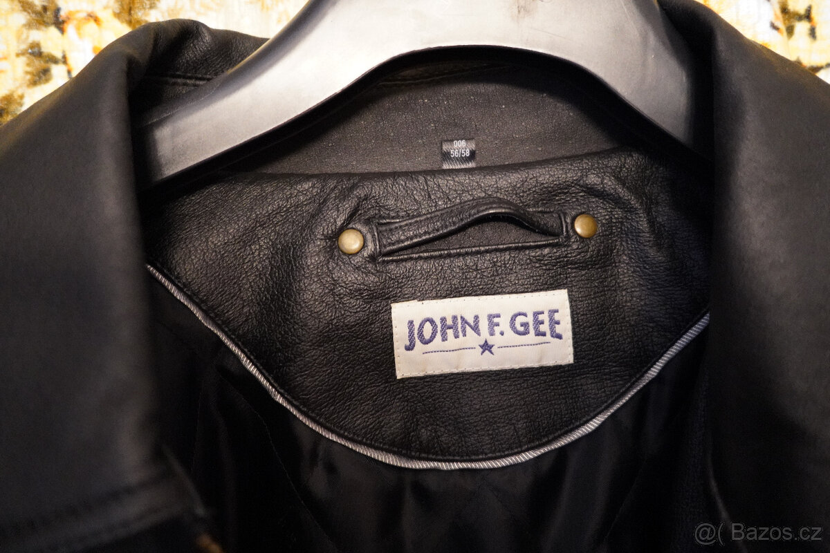 Kožená bunda John F. Gee - 3