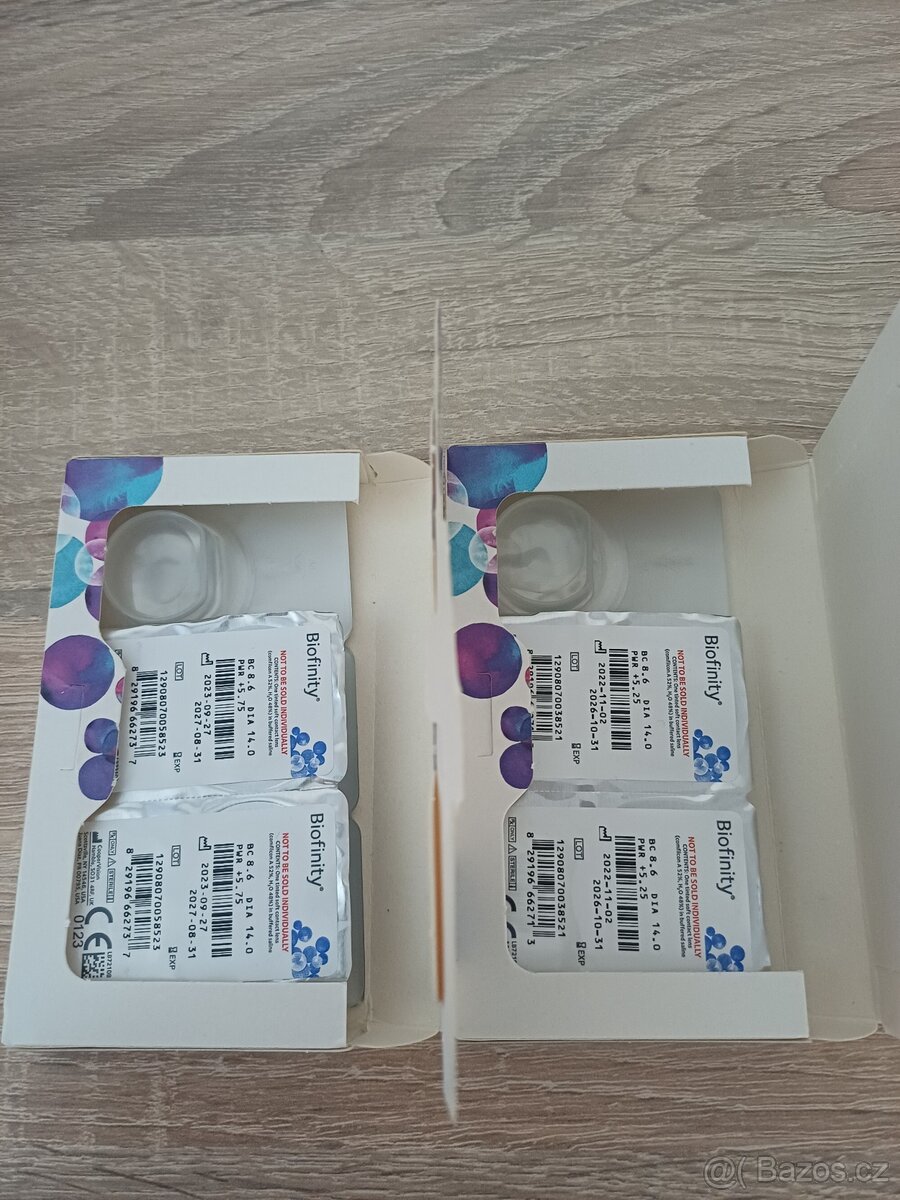 Kontaktní čočky Biofinity - 3