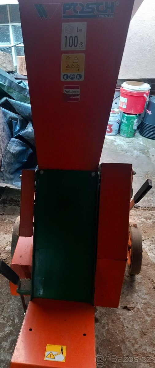 Drtič větví Posch , elektrický , výkon 7,5kw - 3