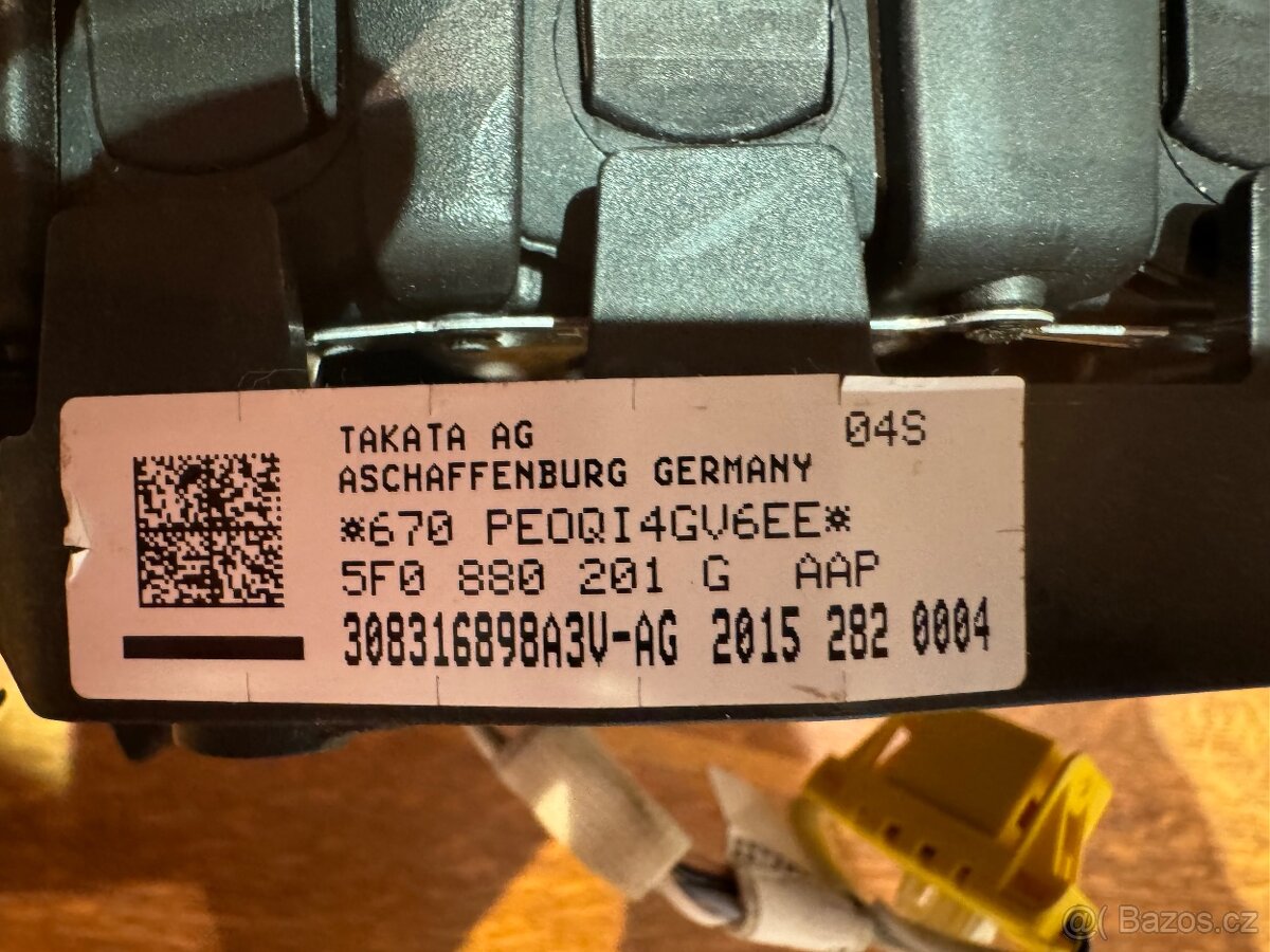 Airbag Seat 5F0880201G - 3