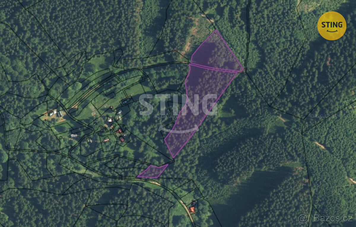 Pozemky o velikosti 61.706 m2 v blízkosti česko-slov, 131680 - 3