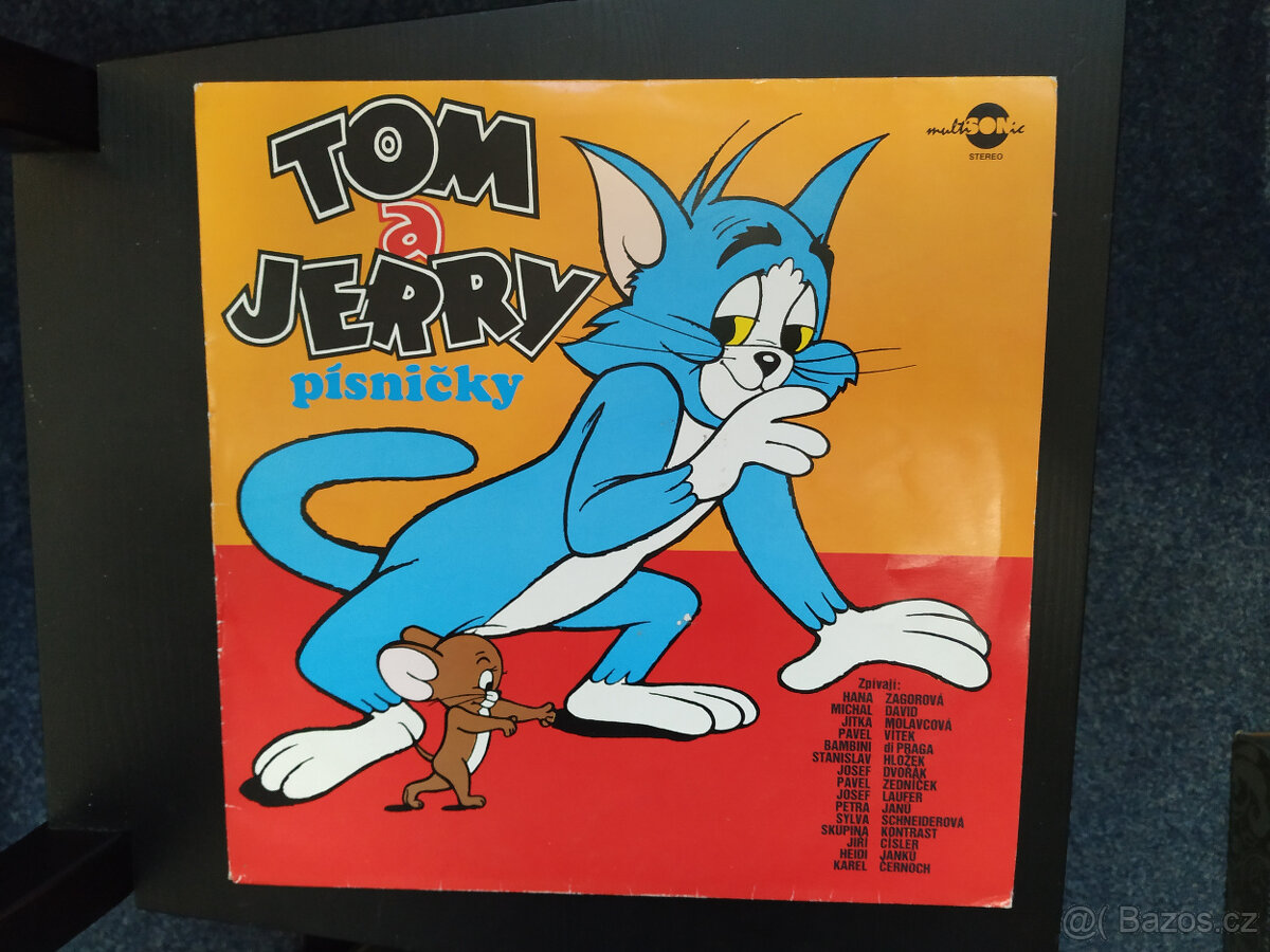 Šmoulové Tom a Jerry dětské gramodesky - 3