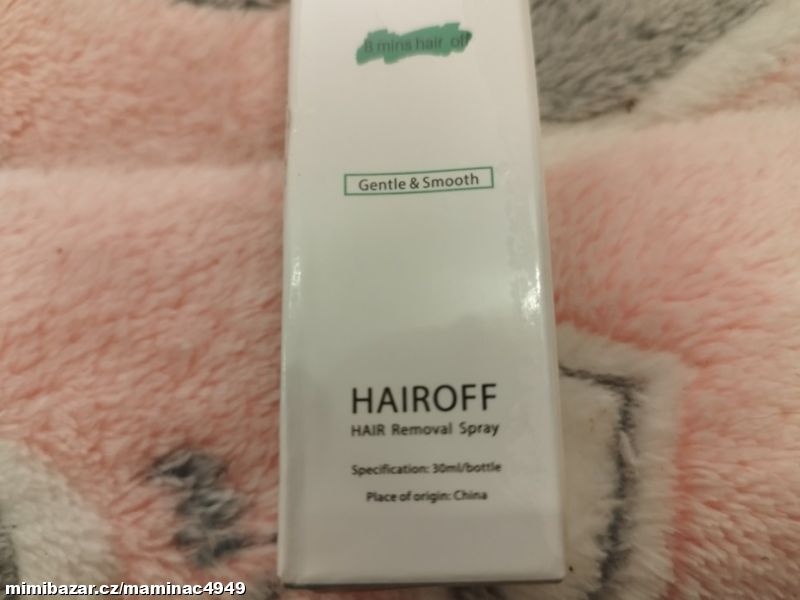 Prodám nový spey Hair Off na odstranění chloupků PC 599,-kč - 3