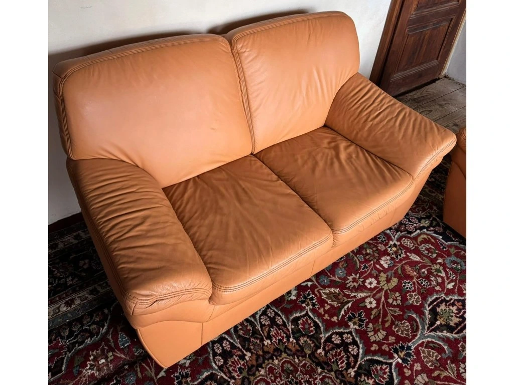 Kožená sedací souprava 2+1,3202 - 3