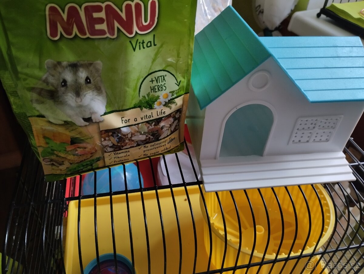 Klec pro křečka s příslušenstvím - 3