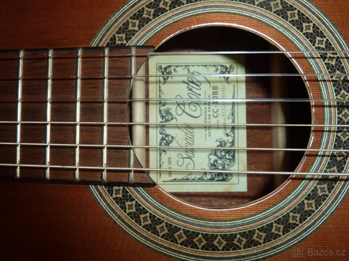 Dětská klasická kytara 1/2 Salvador Cortez Student CC-10-BB - 3