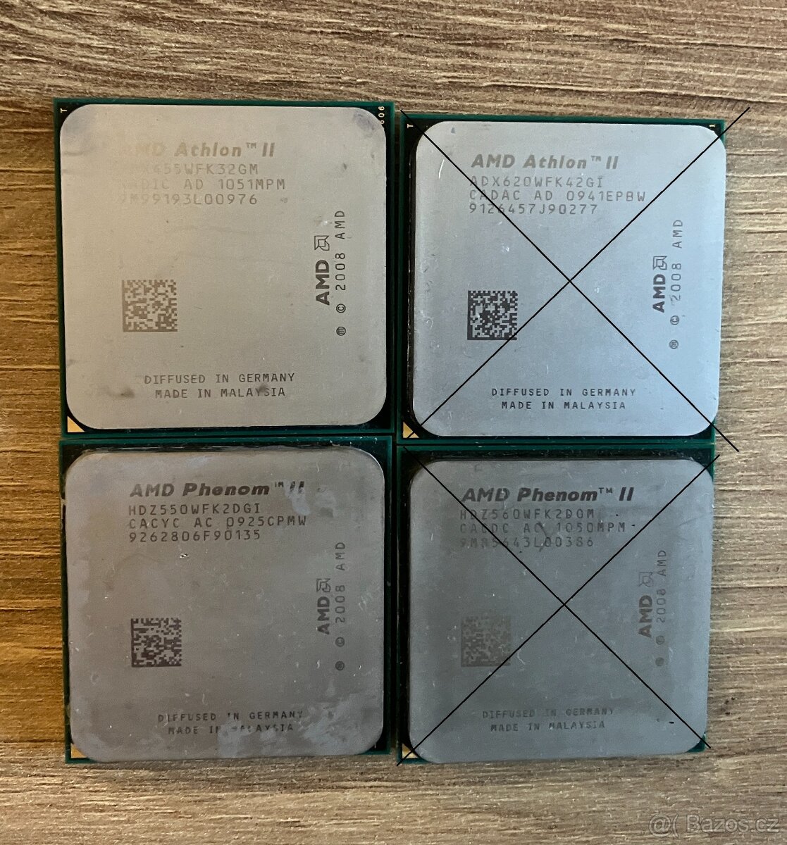 AMD X4, X3, X2, Phenom II, Athlon II, cena od 1 kusu. - 3
