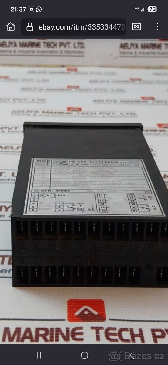 Ovladač teploty Ero Electronic TLX 335633 - 3