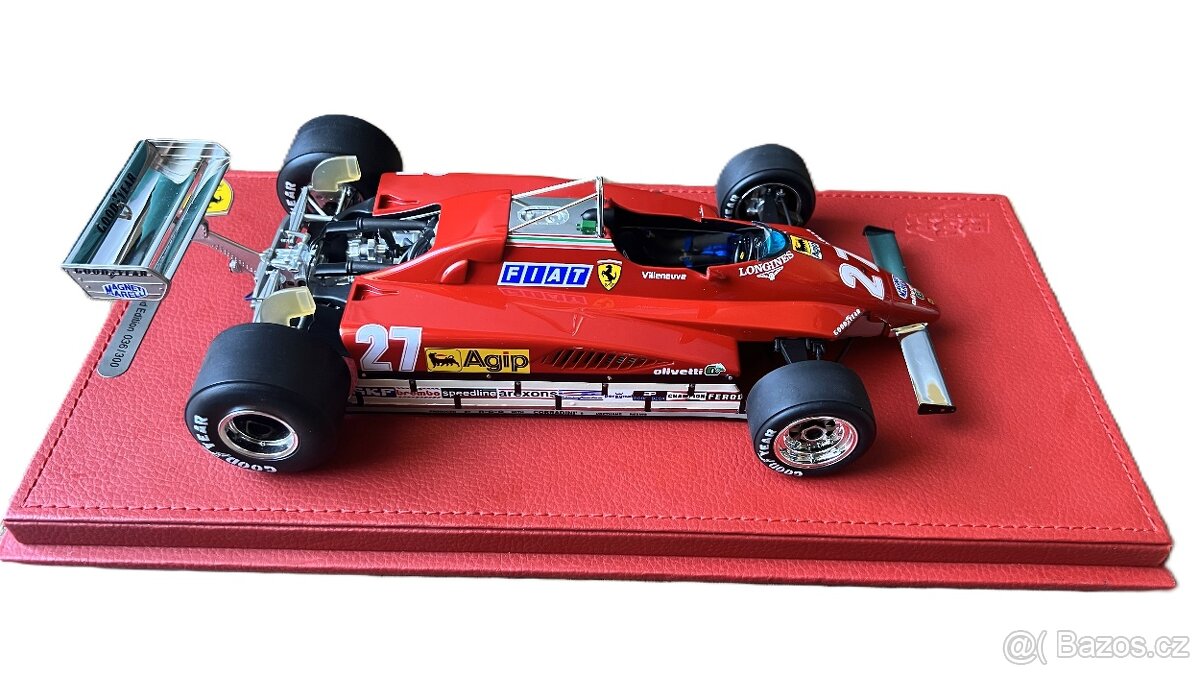 Ferrari 126C2 #27 Gilles Villeneuve 1:18 BBR (P18154) - 3