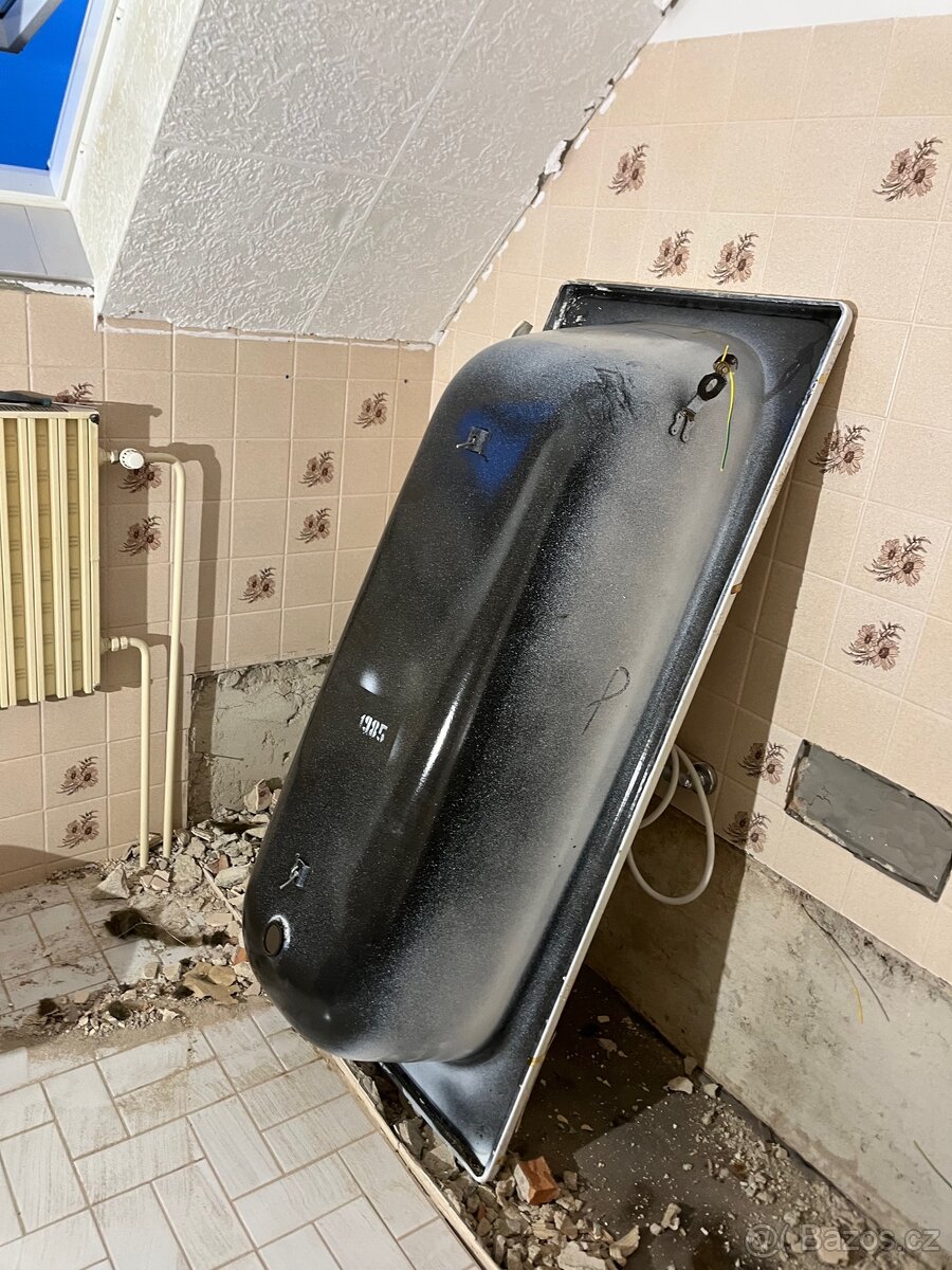 Plechová vana 170x70cm - 3