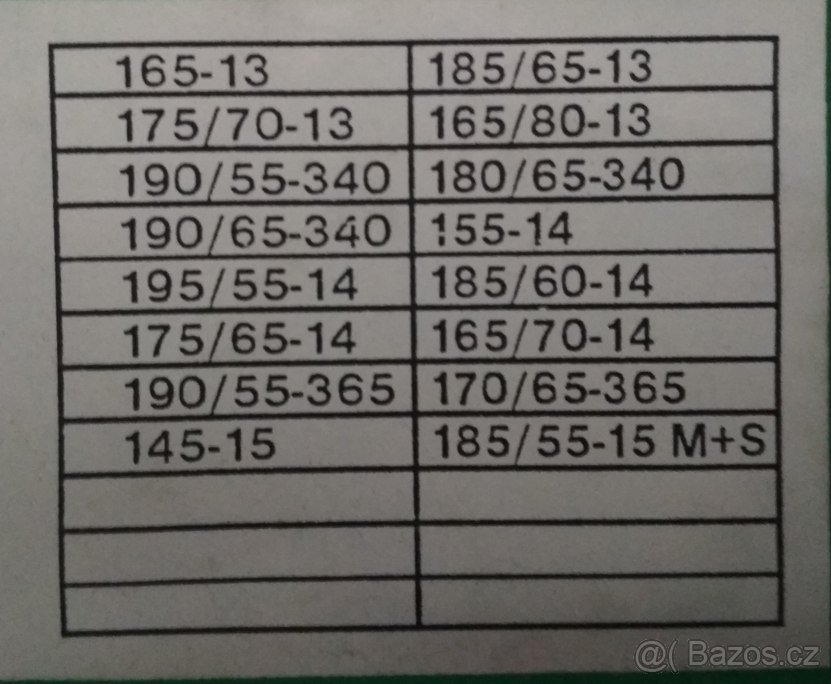 Sněhové řetězy - 3