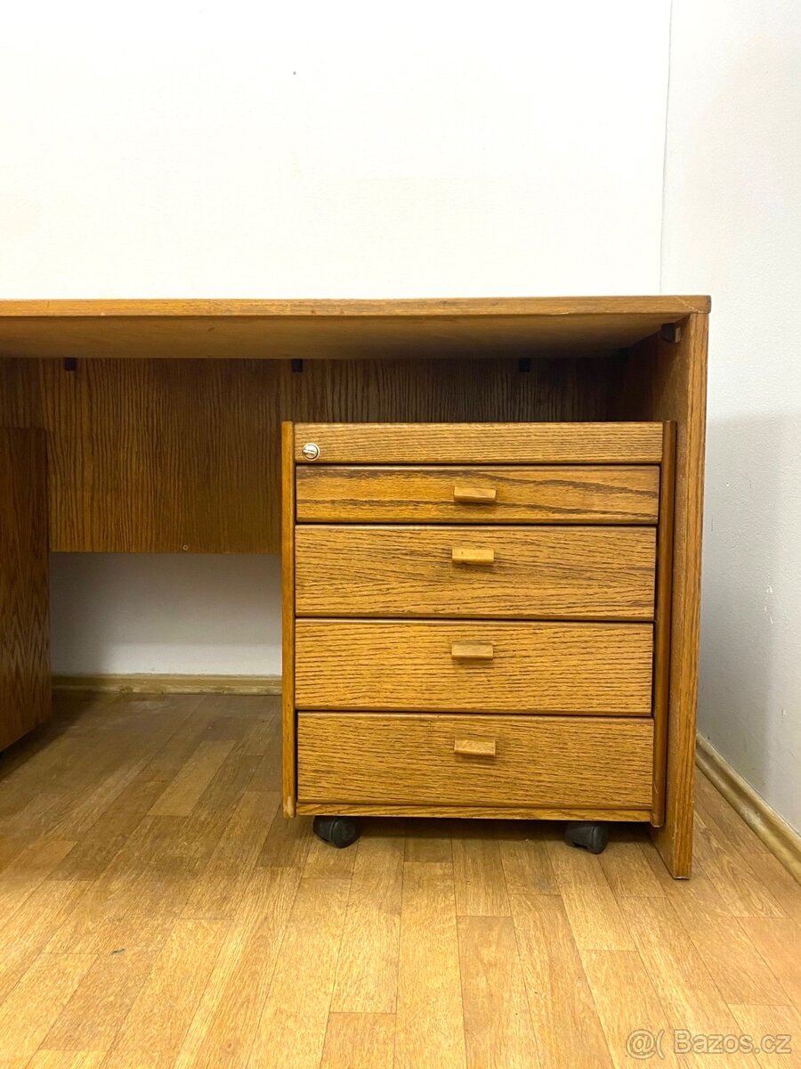 Retro psací stůl 80. léta - 3