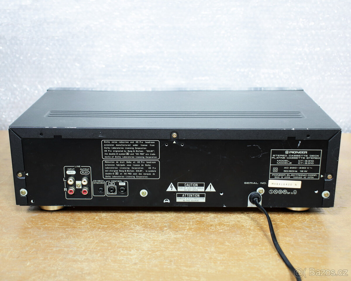 Kazetový magnetofon Pioneer. - 3