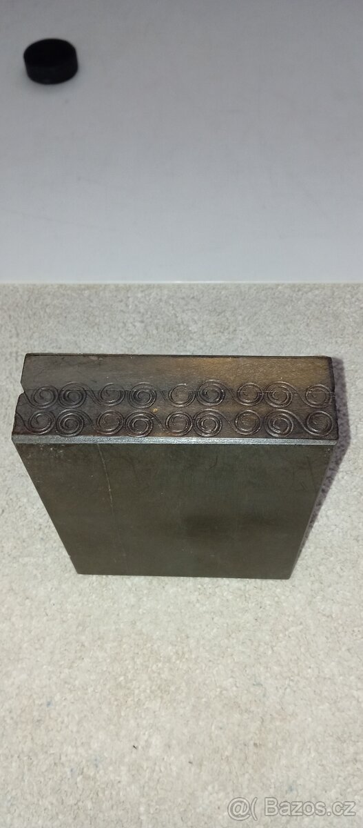 Dřevěná krabička,myslivost. - 3