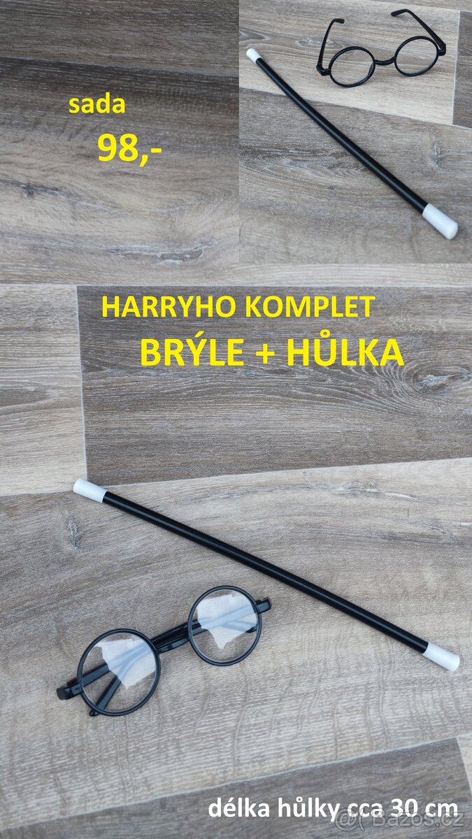 ČARODĚJNICE -doplňky - pavouk, hůlka, koště, nos... - 3