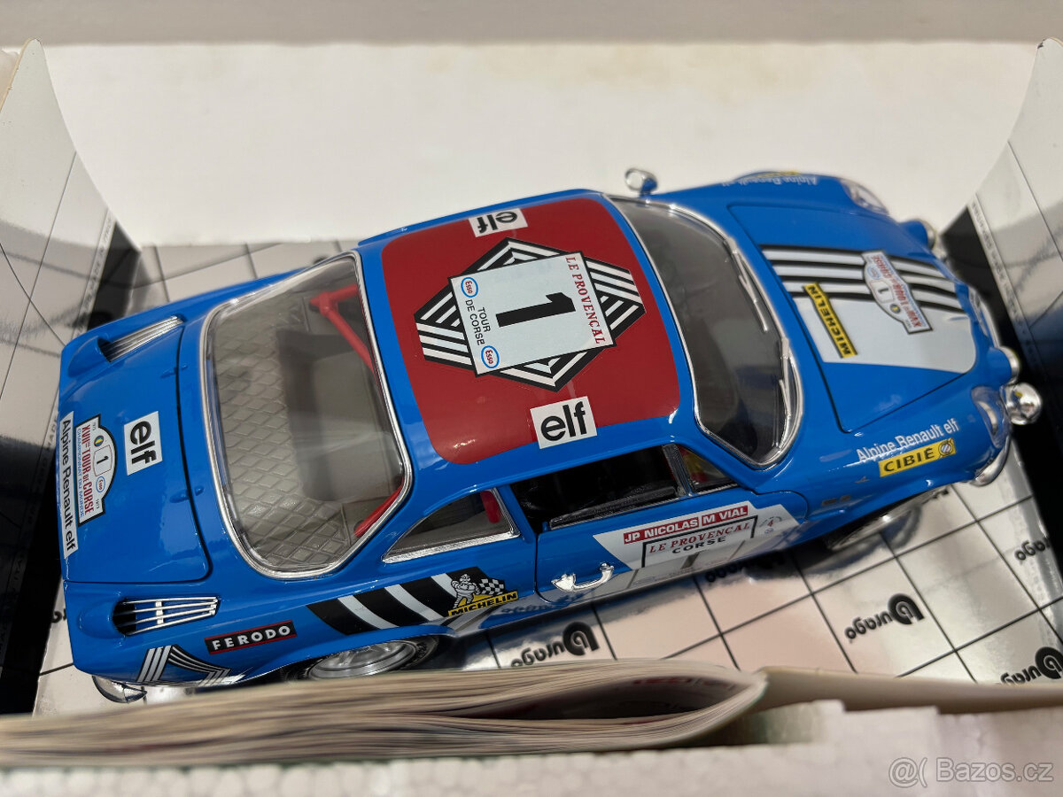 Alpine A110 1600S Tour De Corse, Bburago, 1:16 - 3