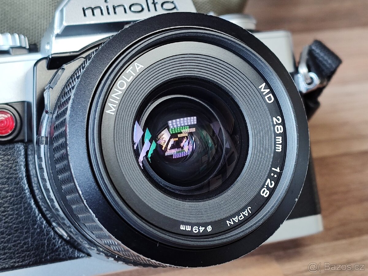 Kinofilm Minolta XG-9 + Minolta MD 28/2.8 - 3