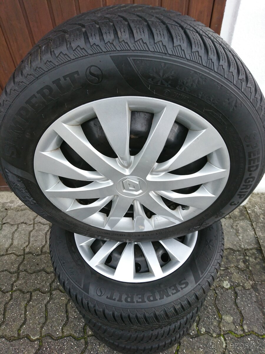 Renault Megane 3,4 ,Laguna 3 16" 215/55/16 zimní Kola - 3