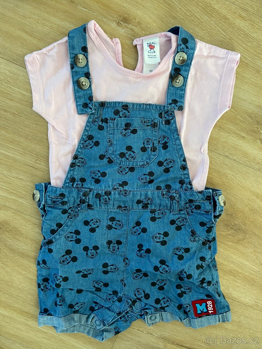 Letní set oblečení pro holčičku 0-3m - 3