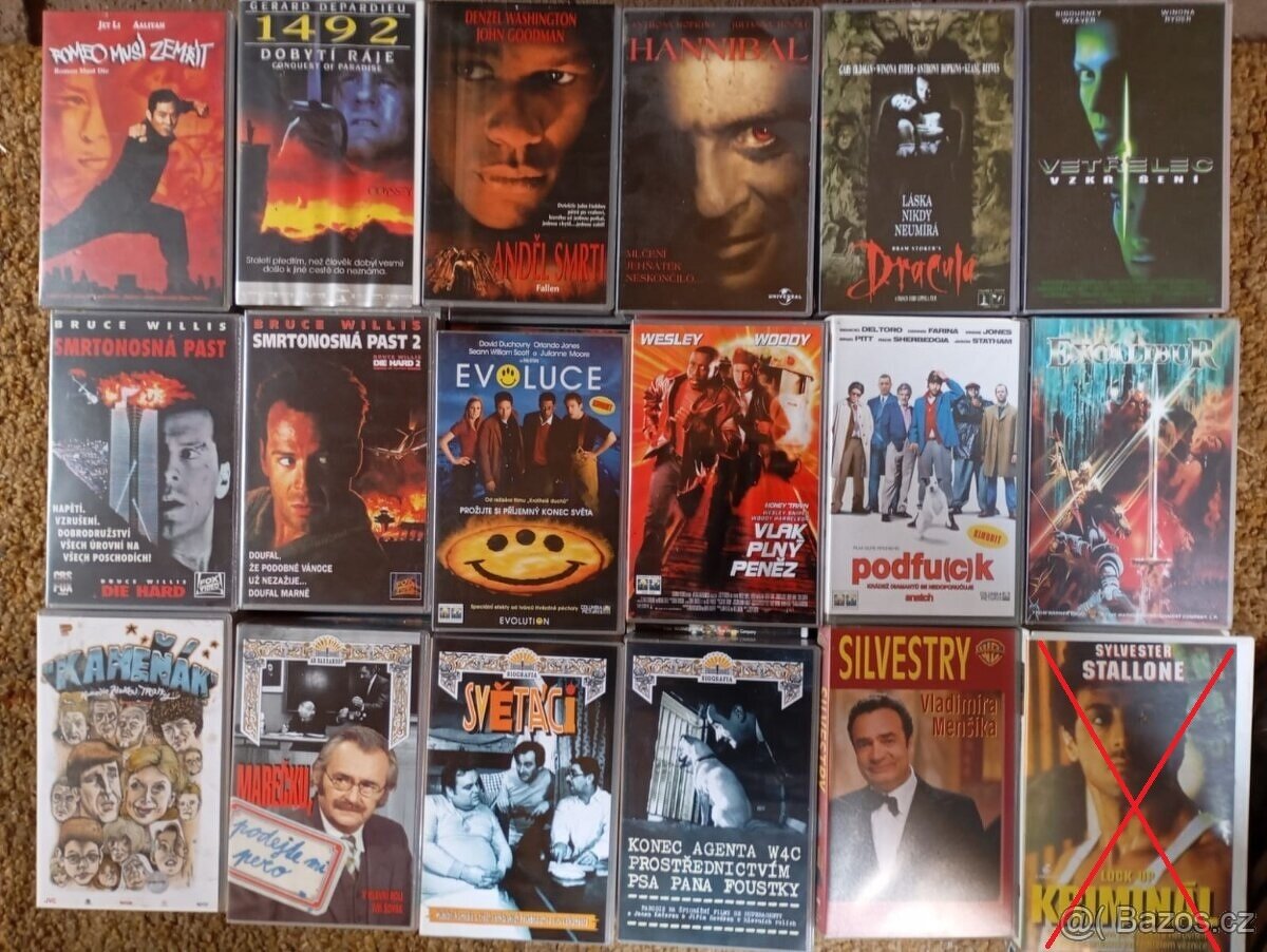 Originál VHS kazety - 3