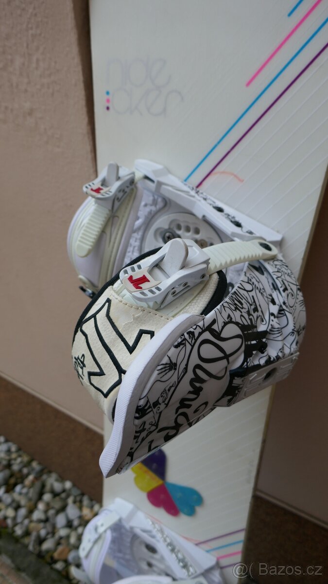 Snowboard NIDECKER DIVINE 149CM/VÁZÁNÍ BURTON - 3