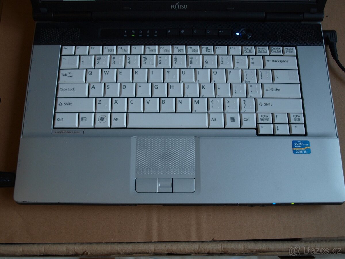 Notebook 15,6", Fujitsu E751, i7, 8GB, 120GB SSD, W10 - 3