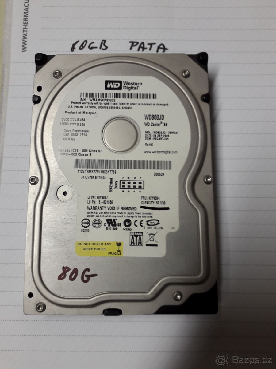 8ks HDD. - 3
