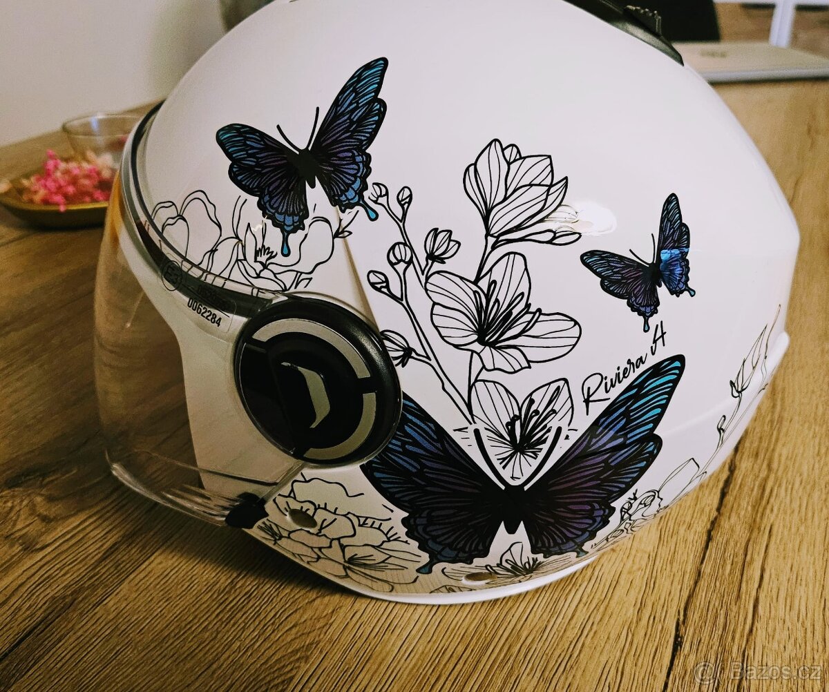 Motocyklová helma CABERG V14 X Muse Jet - 3