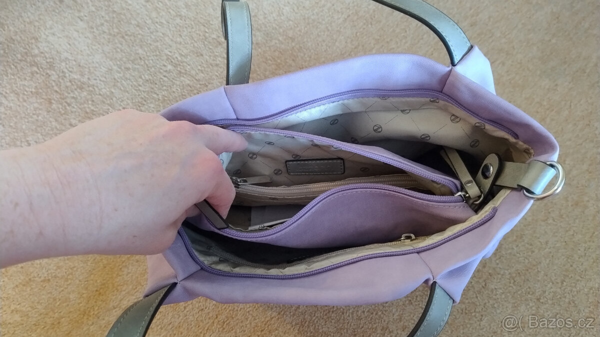 fialová kabelka Lazzarini (Humanic) - 3