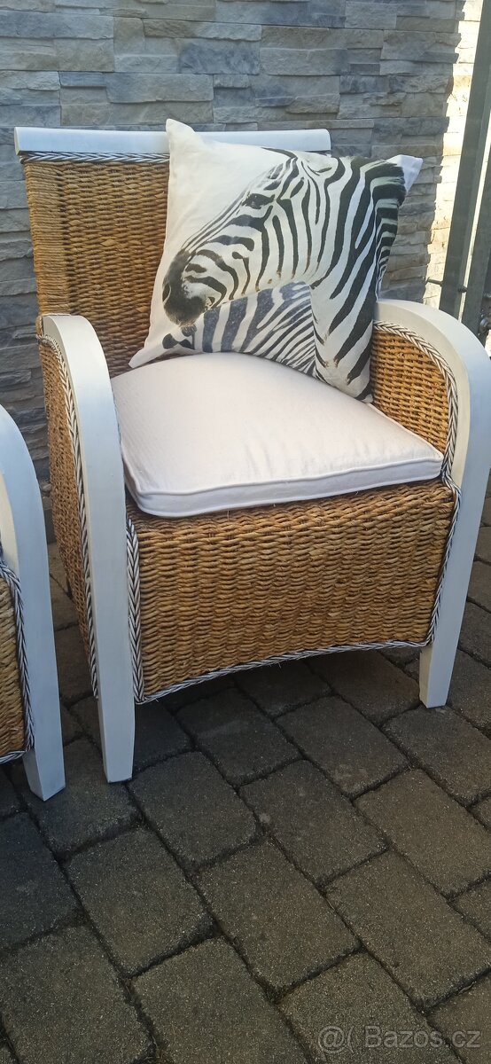 Ratanová křesla 2ks - 3