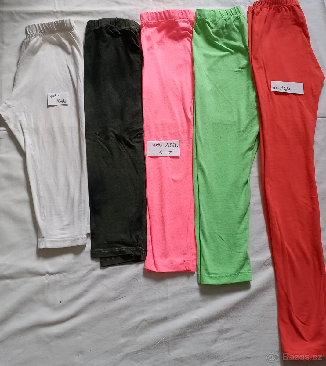 Dívčí elasťáky vel.od 104-až po vel.S - 3