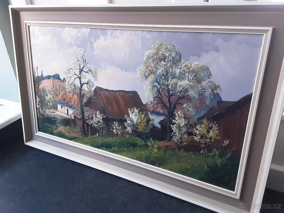 Obraz olejomalba - Šumava - 3