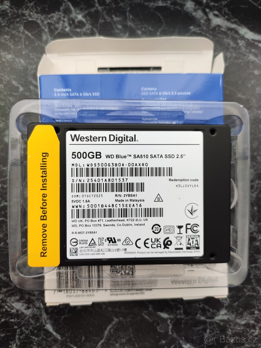 Dva nové SSD 500GB - 3