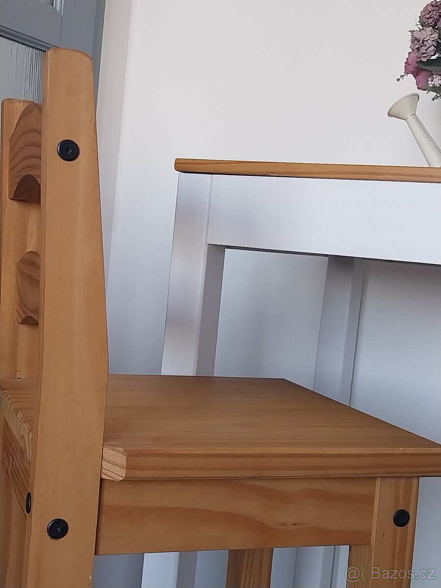 Barovy stolek+zidle Corona-masiv - 3