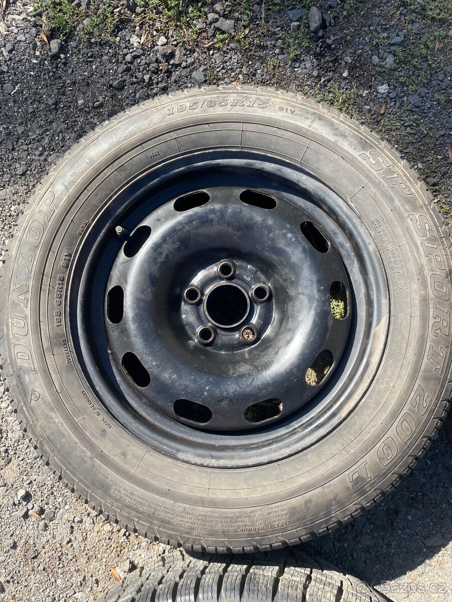 5x100 R15 195/65 Zimní 7mm Dot24 - 3