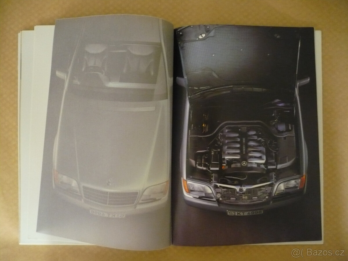 Prospekt brožura Mercedes S-Klasse W140 - 3