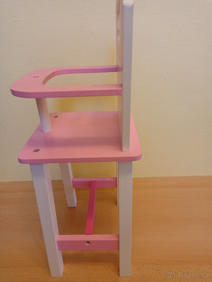 Jídelní židlička pro panenky - 3