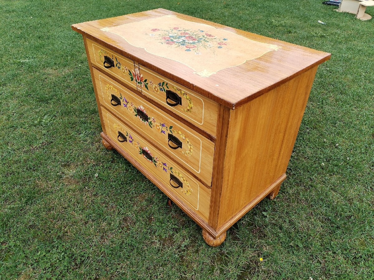 Ručně malovaná komoda - 3