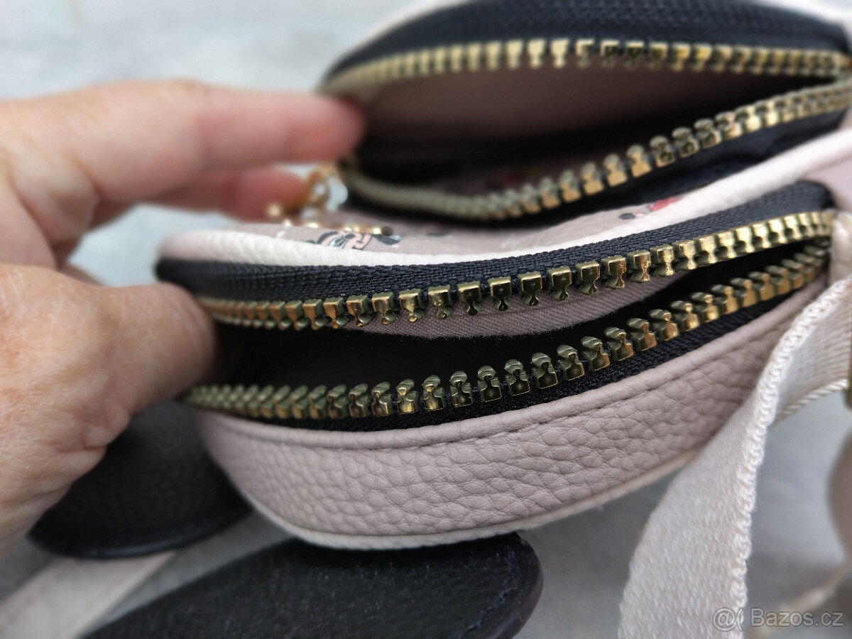 Disney-Mickey Mouse dívčí kabelka-2kapsy na zip - 3